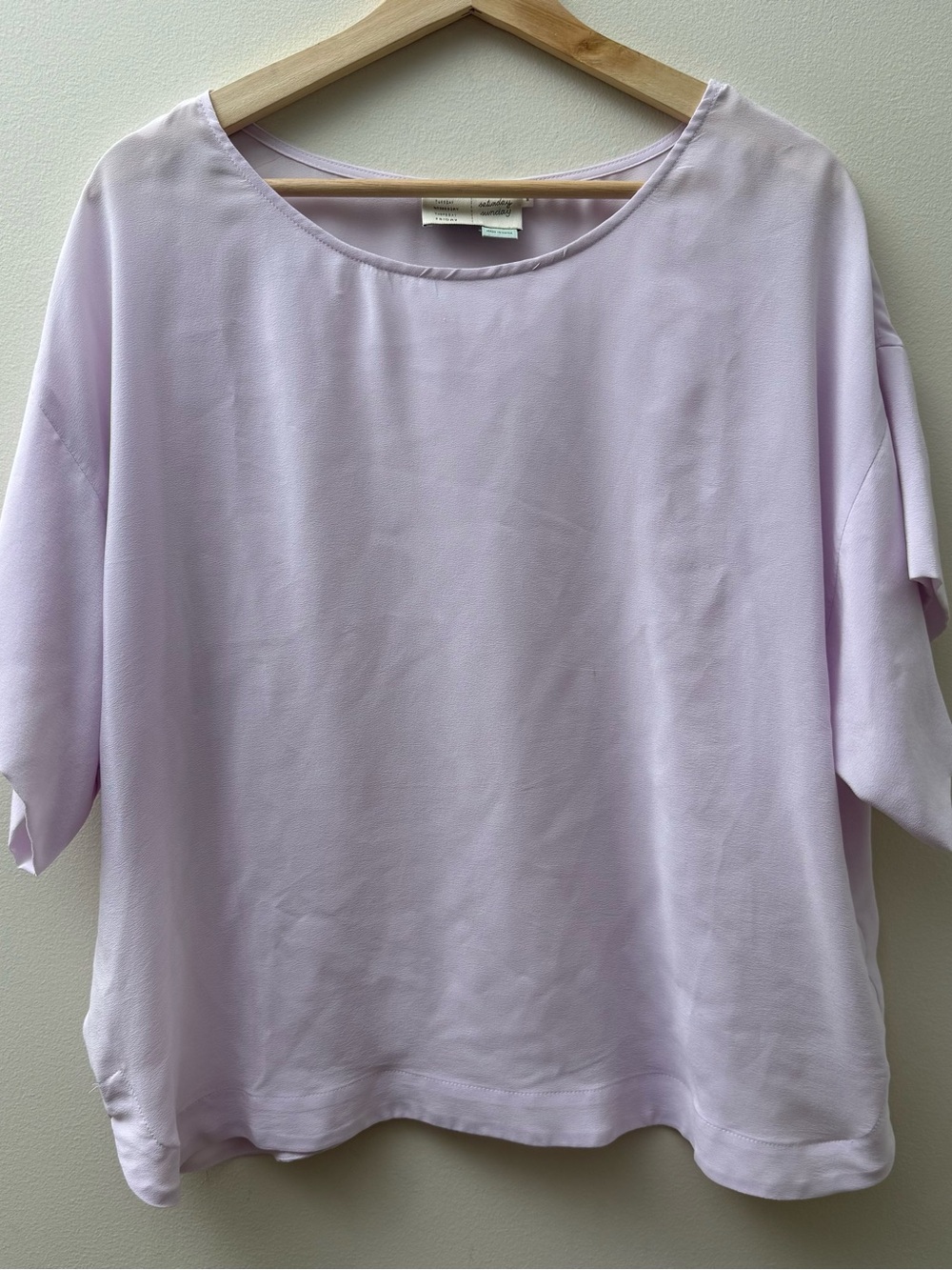 Saturday Sunday by Anthropologie Silk Blouse